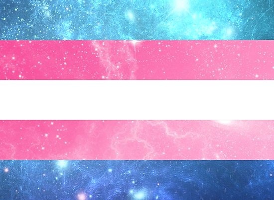 Image of transgender flag