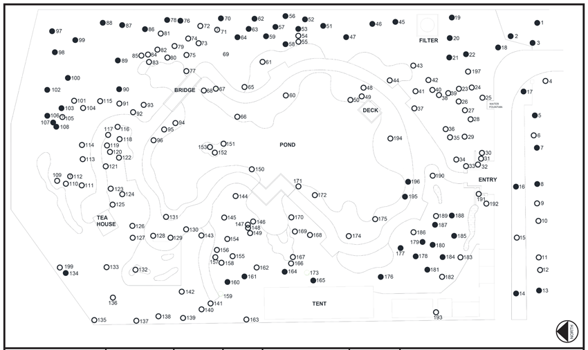 Tree Species Map, for assistance 5629858420 or alison.redfoo