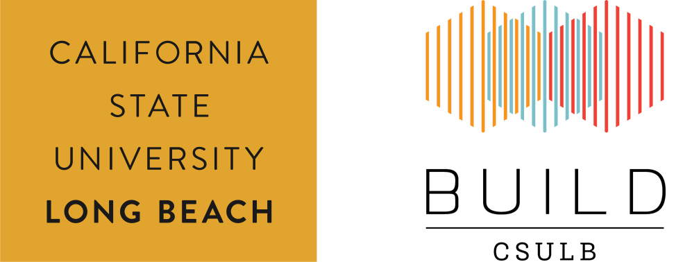 California State University Long Beach and CSULB BUILD logos