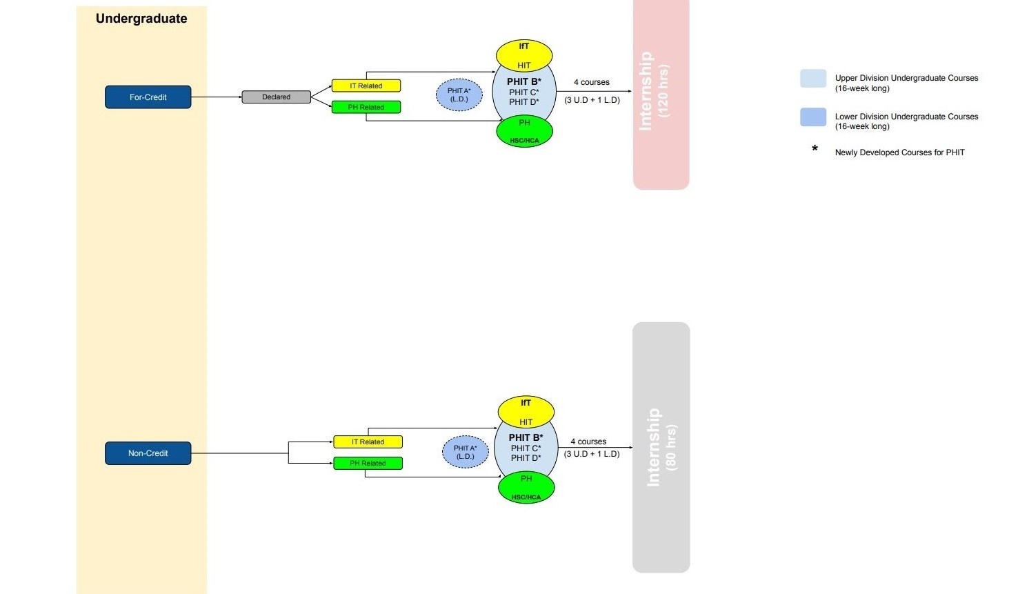 Undergraduate Certificate in PHIT Diagram number 2