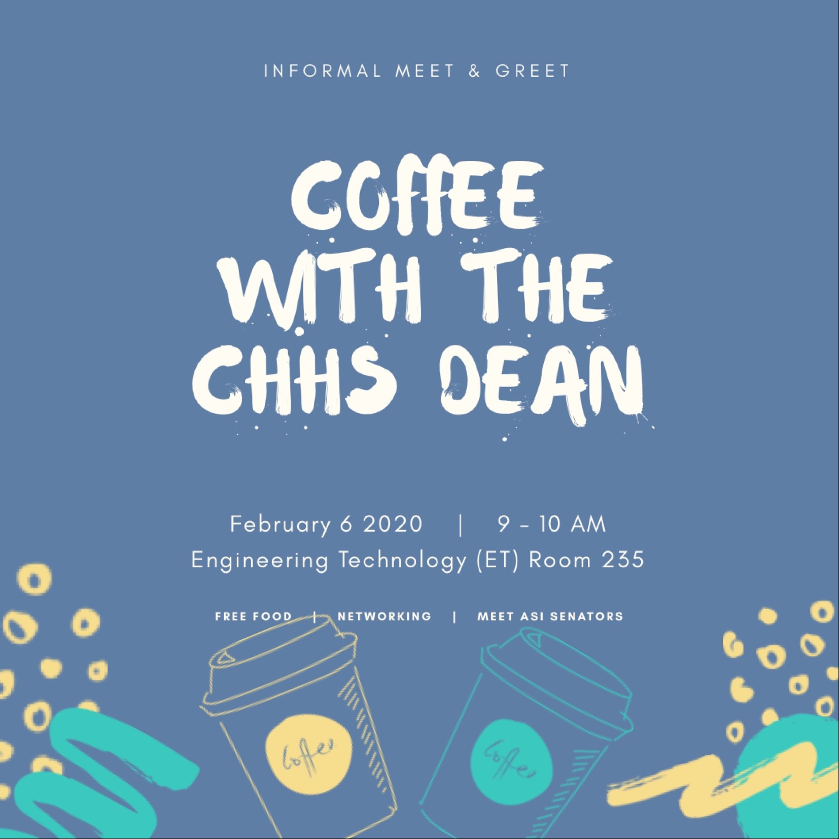 Coffee with the CHHS Dean