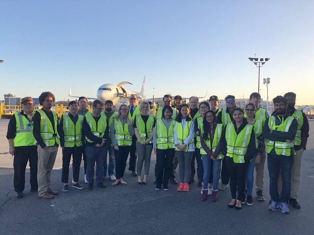 ups_tour_4.16.jpg MS Supply Chain Management Students