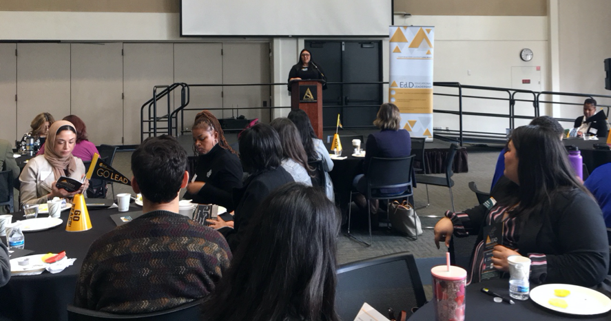 vanessa.png Dr. Vanessa Monterosa kicks off the day with a Welcome Addre