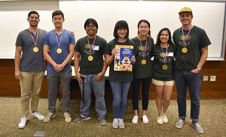 The Winners of the Elevator Speech Contests, 2017