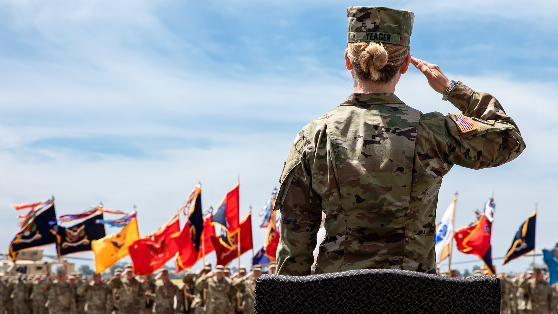 laura yeager command ceremony