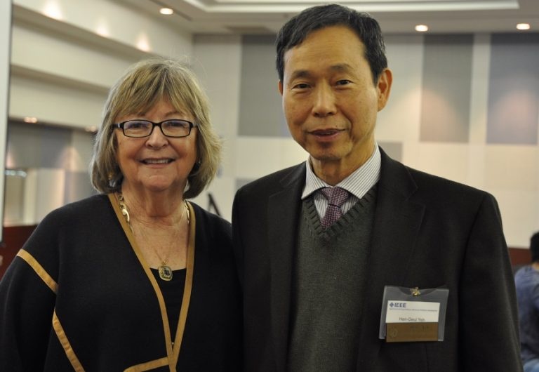 Prof. Yeh with Jane Close Conoley