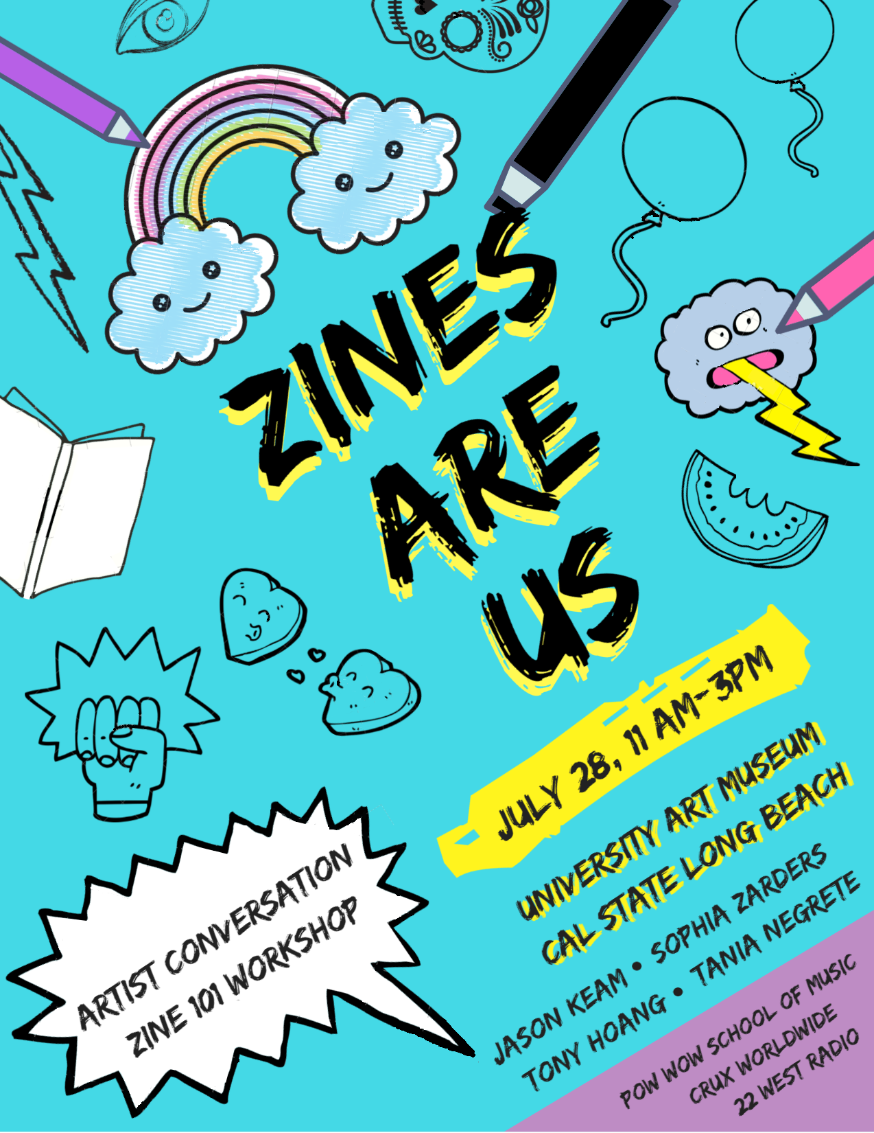 Zines Are Us Flyer