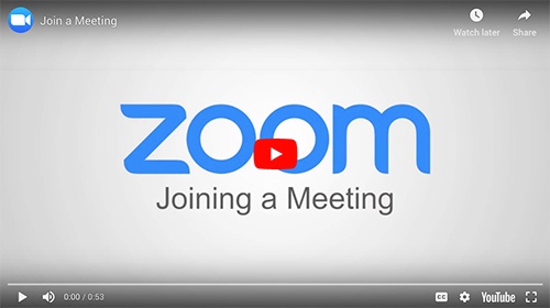 Zoom Joing a Meeting