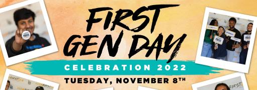First Gen Day, Tuesday November 8th