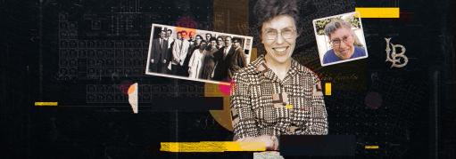 Collage of late professor Dot Goldish