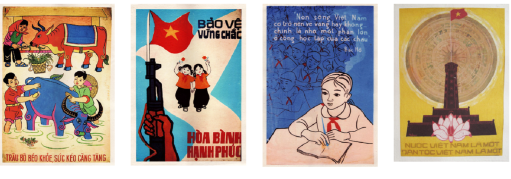 Various Vintage Vietnam Propaganda posters