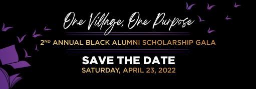 Banner for 2nd Annual Scholarship Gala