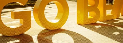 go beach sign