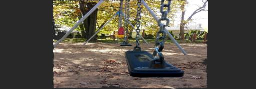 child swings Photo by Charles Rondeau