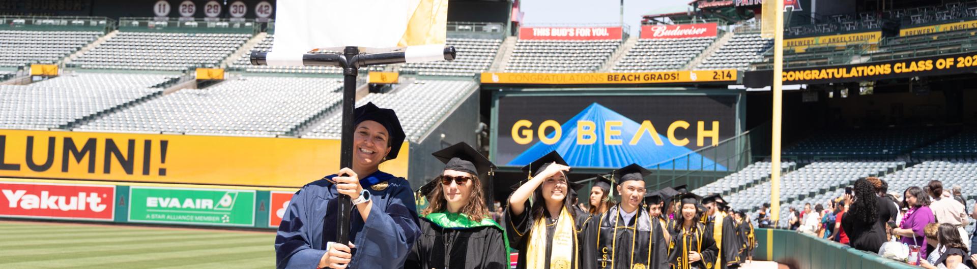 Kinesiology students graduating