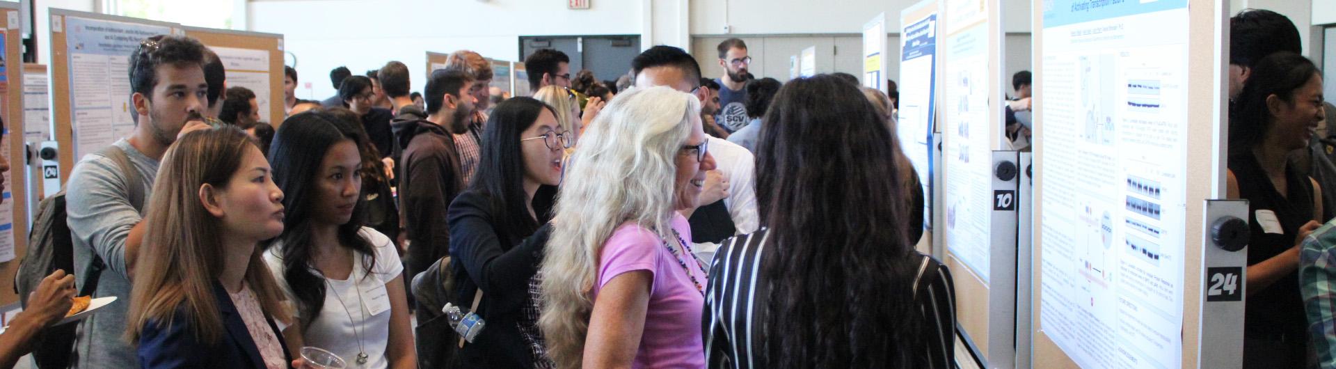 attendees at the CNSM Student Research Symposium
