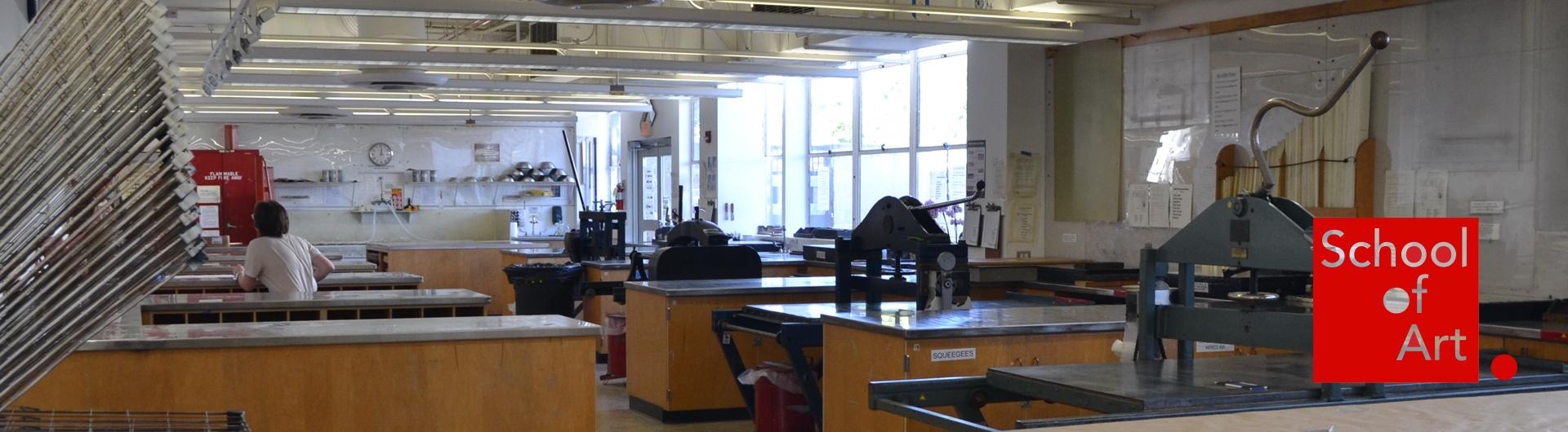 Banner image - CSULB printmaking program