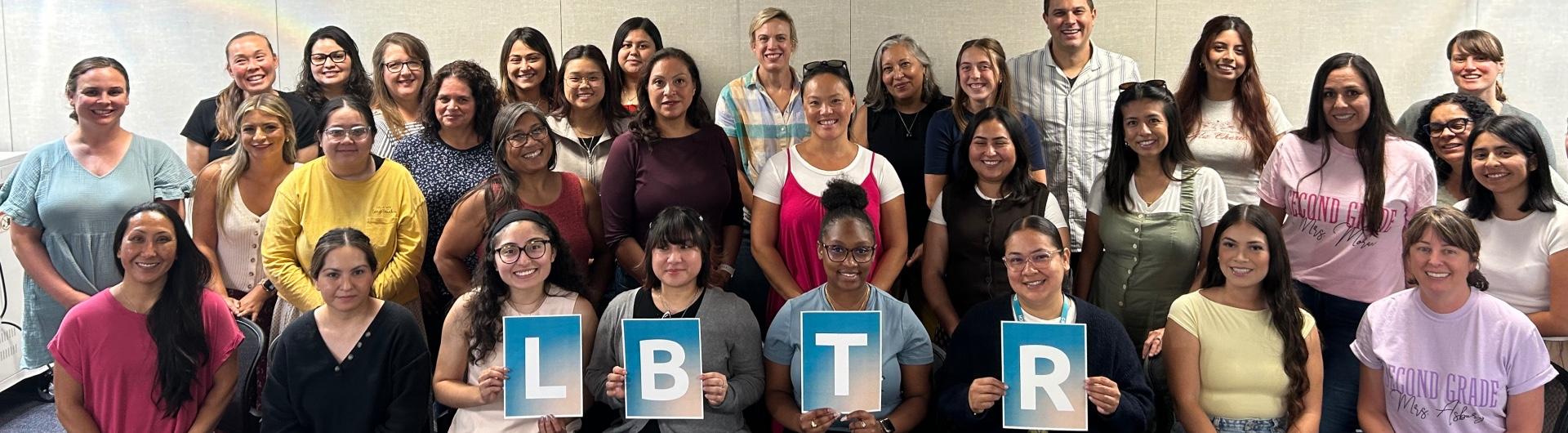 Students in the Long Beach Teacher Residency program