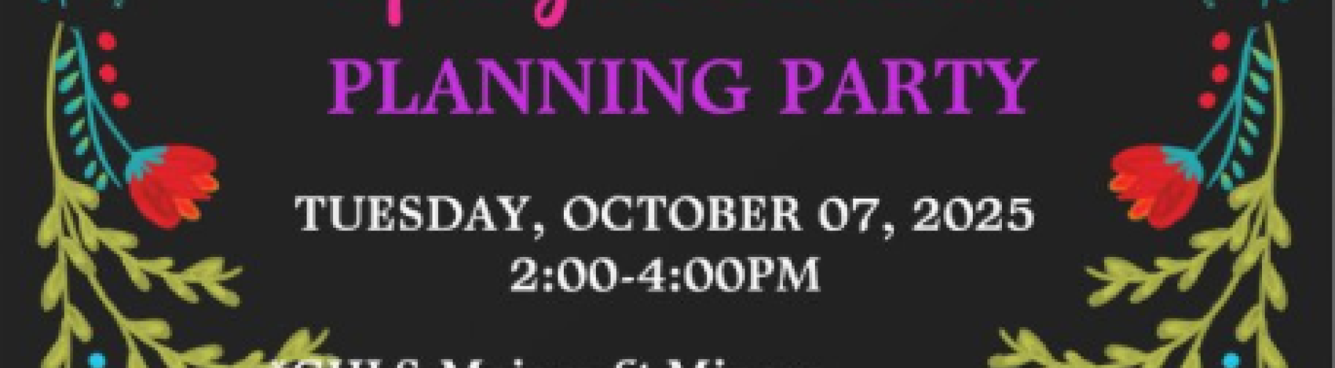 Spring 20266 Course Planning Party