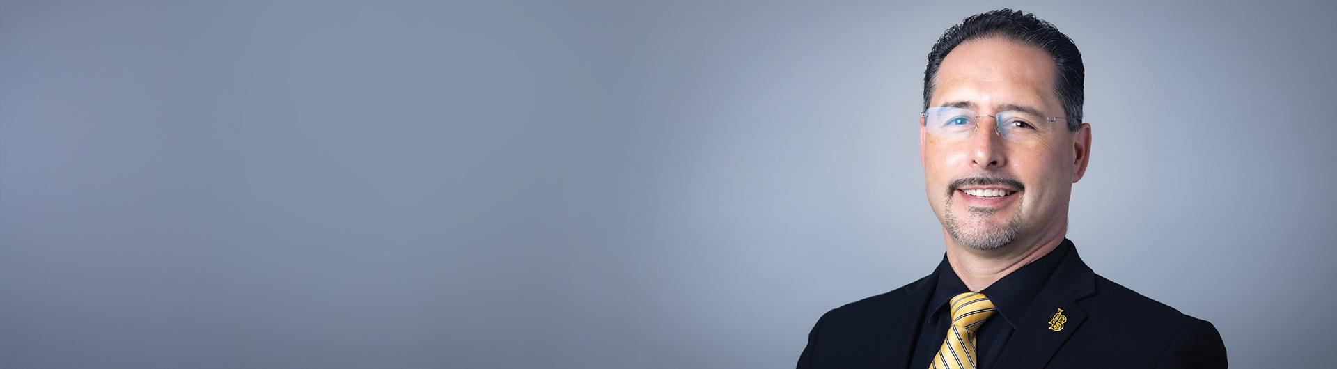 Dan Montoya, vice president of University Relations and Development