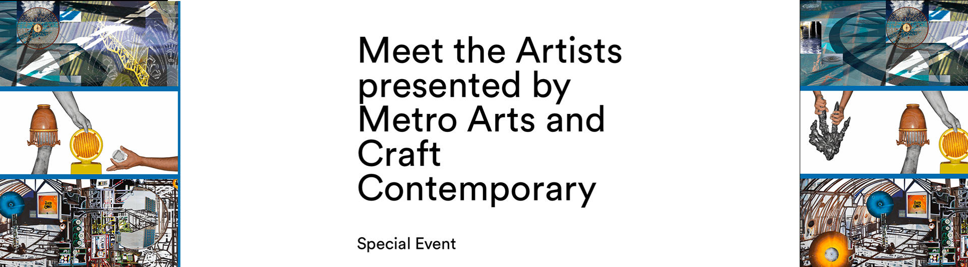 meet the artists banner