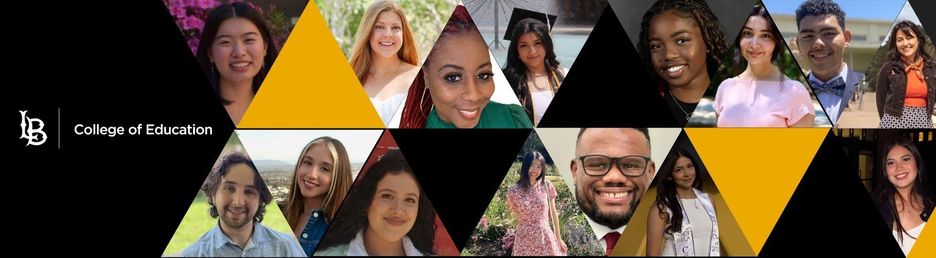 Collage of 2025-26 scholarship recipients