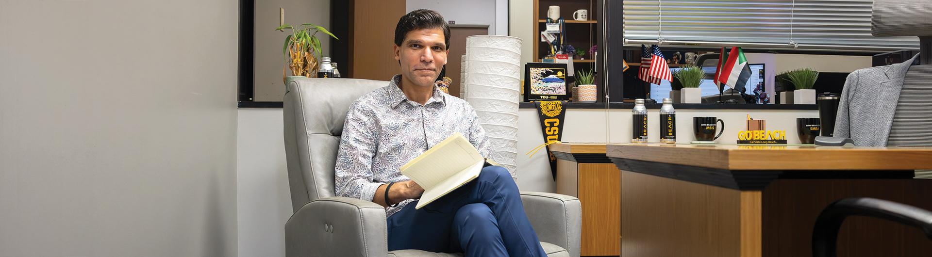 CSULB Master of Science in Information Systems Director Mohamed Abdelhamid