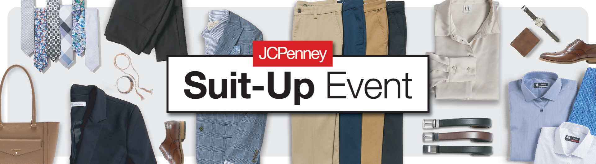 JCPenney Suit-Up Event, professional clothes and accessories