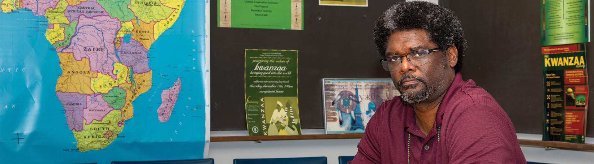 CSULB Africana Studies Professor Keith Claybrook