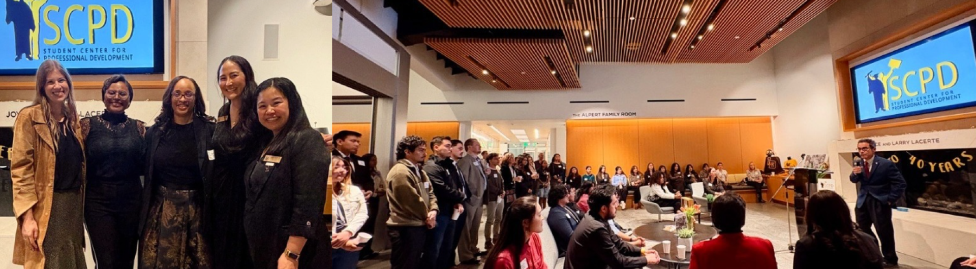 SCPD’s 40th Anniversary Celebration Collage of event people