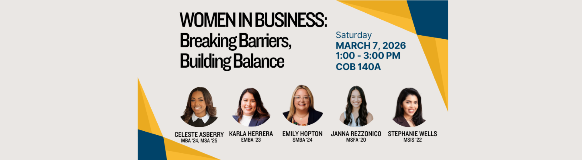 Women in Business Banner