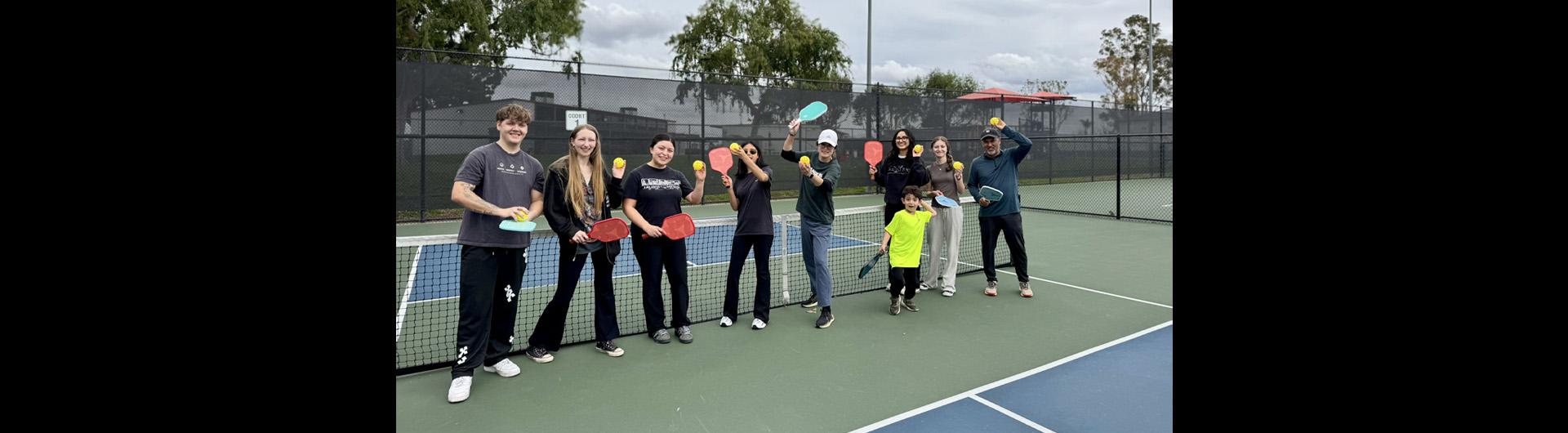 pickleball mixer participants