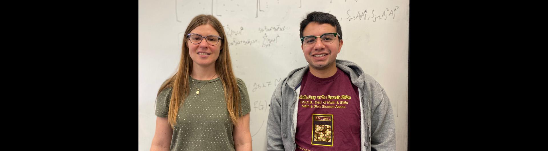Kathryn McCormick and student researcher