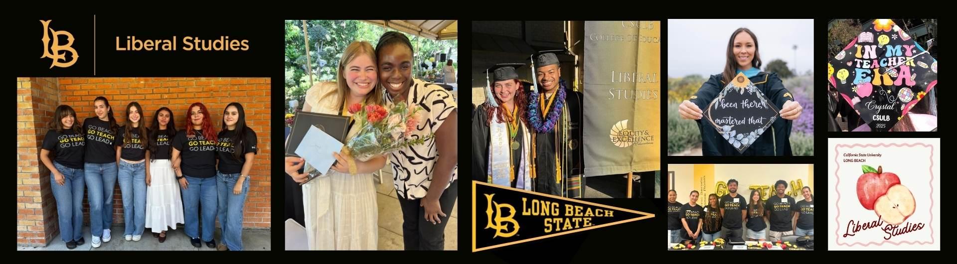 Photos of Liberal Studies students