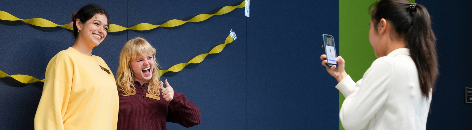 Three female students 
