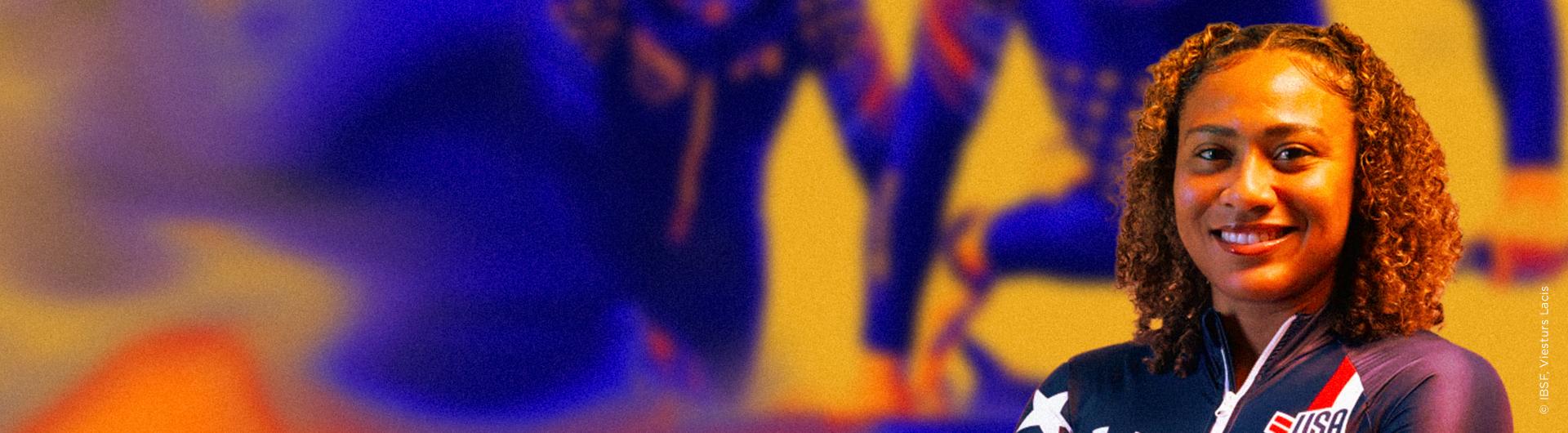 Olympian and alumna Azaria Hill '20