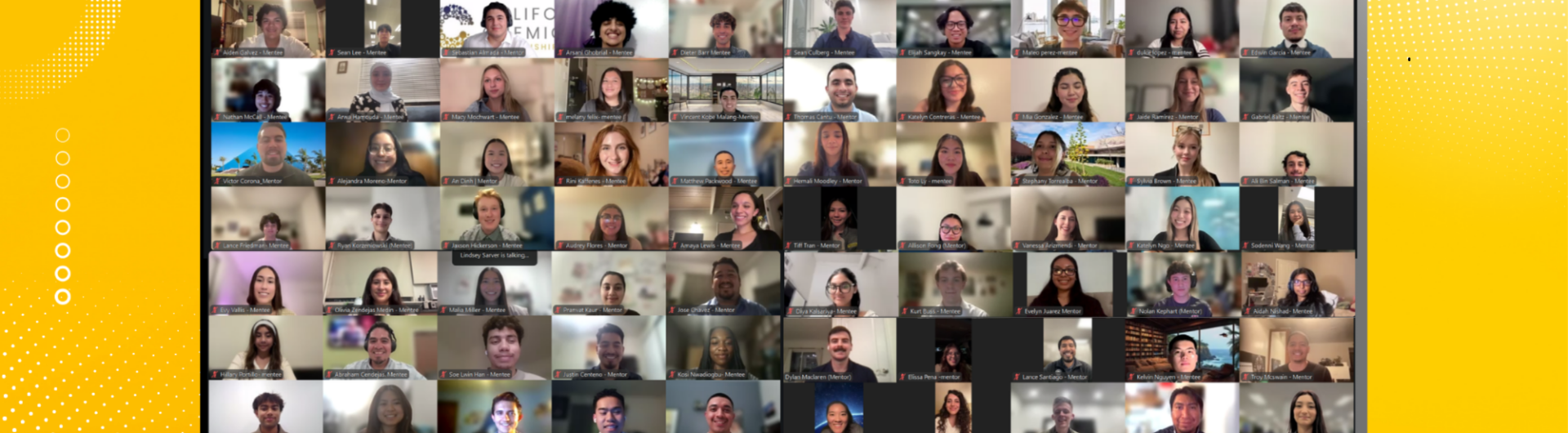 JMP Mixer ZOOM faces online meeting