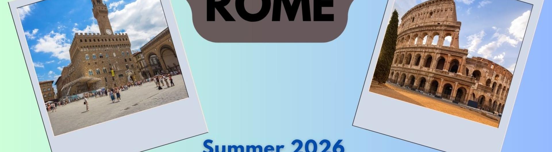 a Venice canal, the Colosseum, the Doge's palace