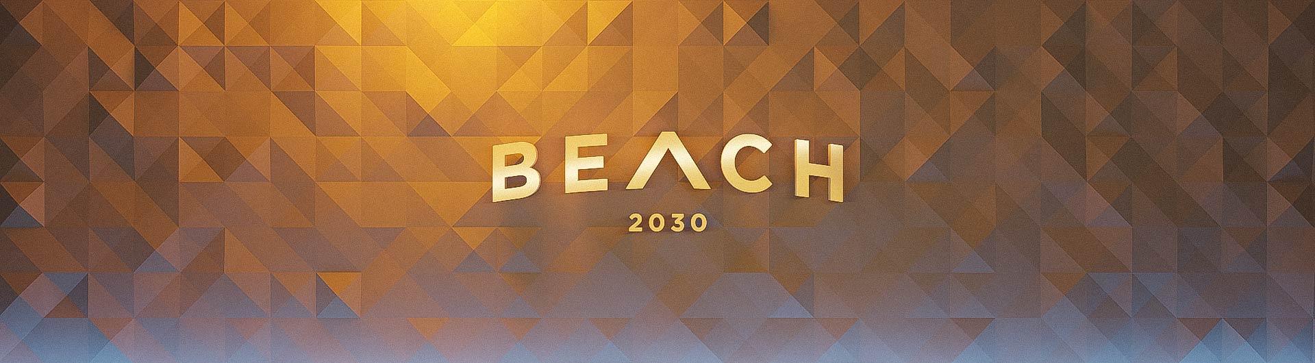 Beach 2030 banner