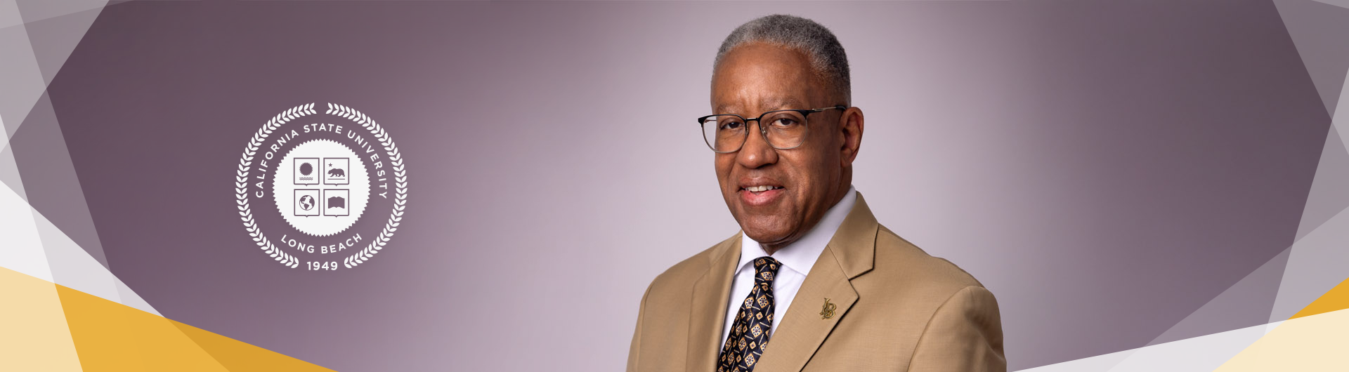 President Loren J. Blanchard with university seal