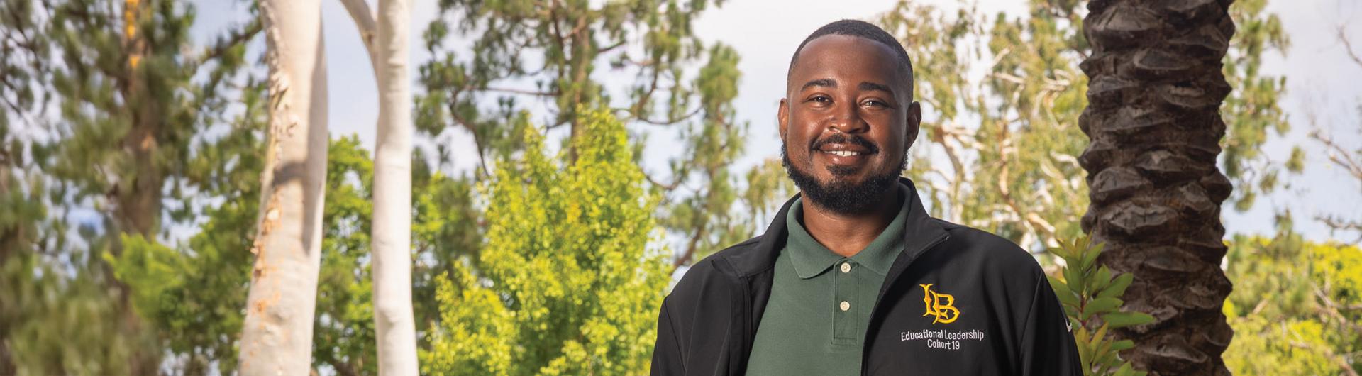 Quay Dorsey, CSULB's recipient of the 2026-27 CSU Trustees’ Award for Outstanding Achievement