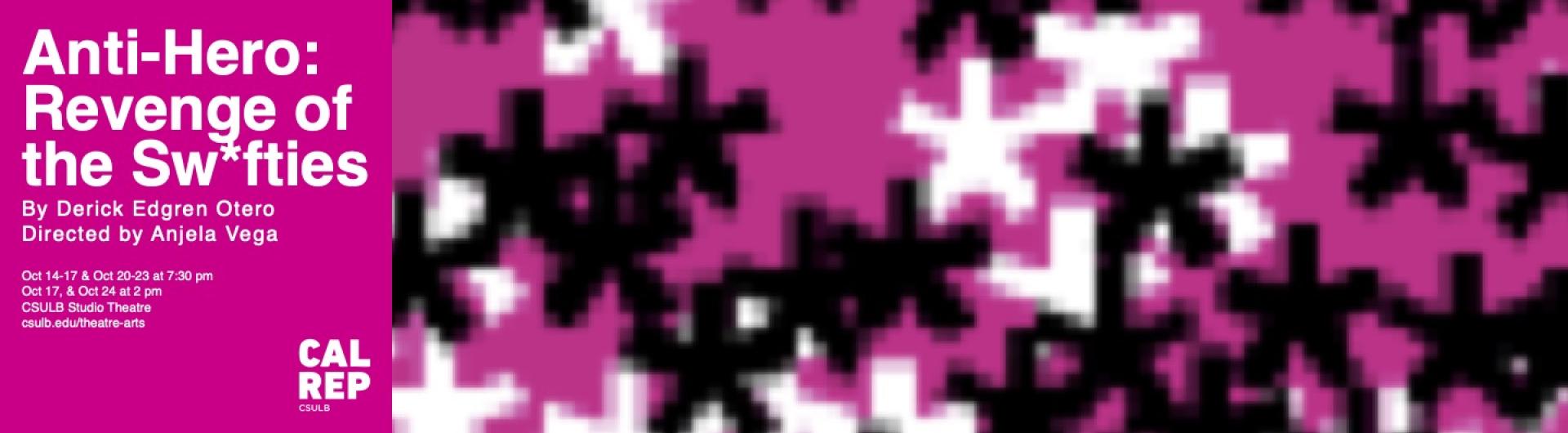 Anti-Hero on purple background
