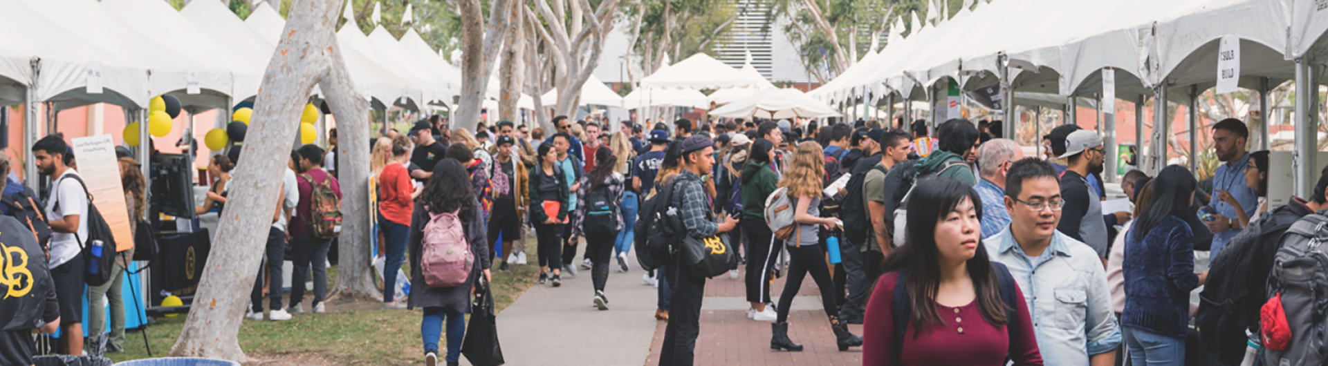 2018 TechDay Panoramic view of Exhibits