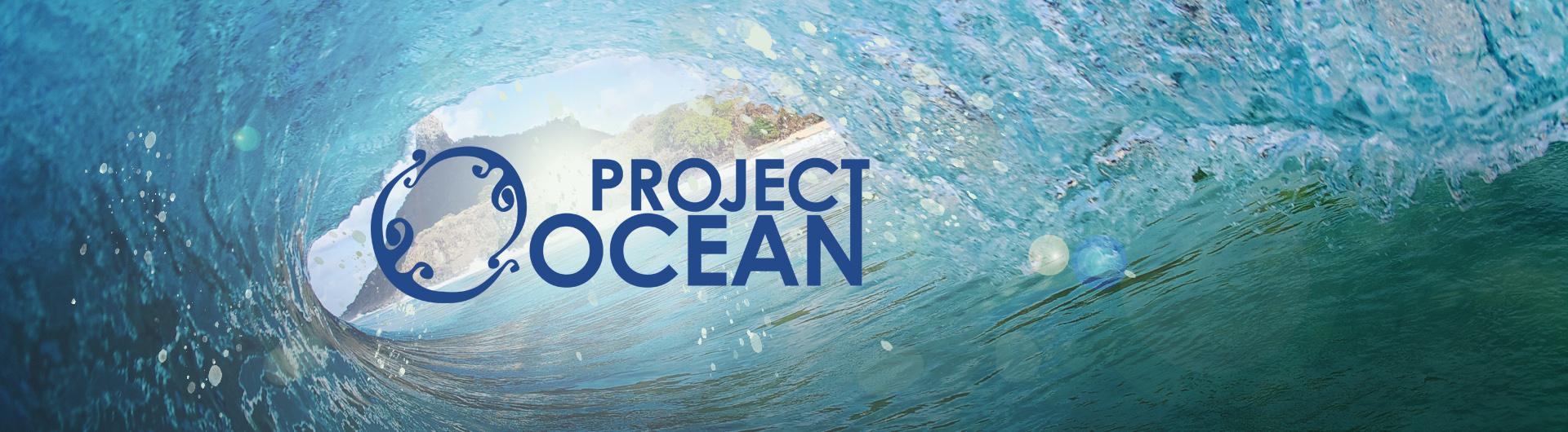 Banner for project ocean