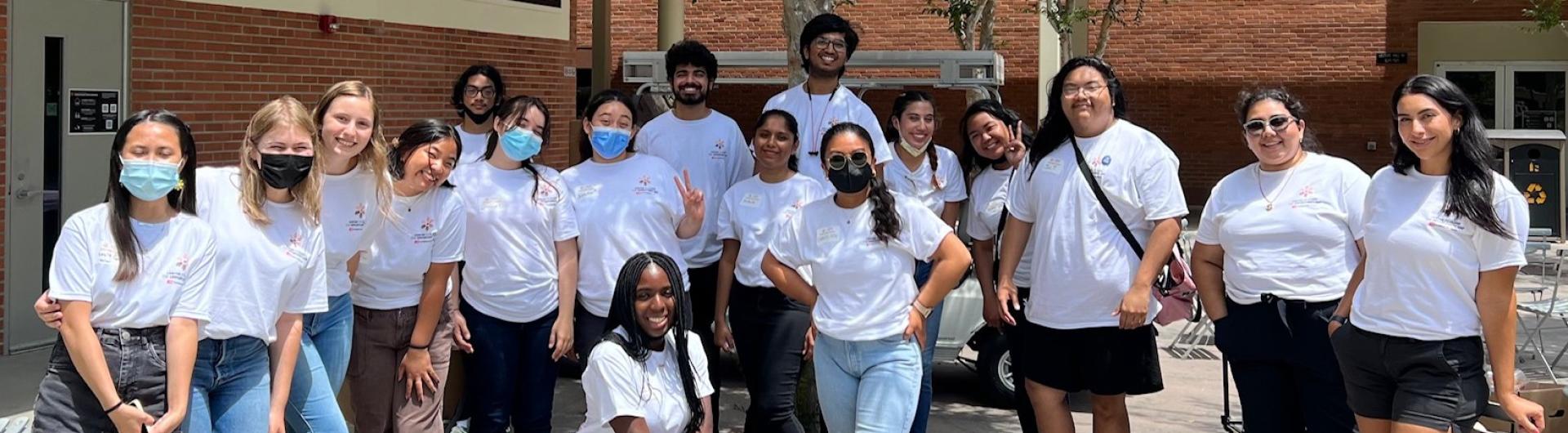 A group of mostly liberal studies students at Cal State Long Beach