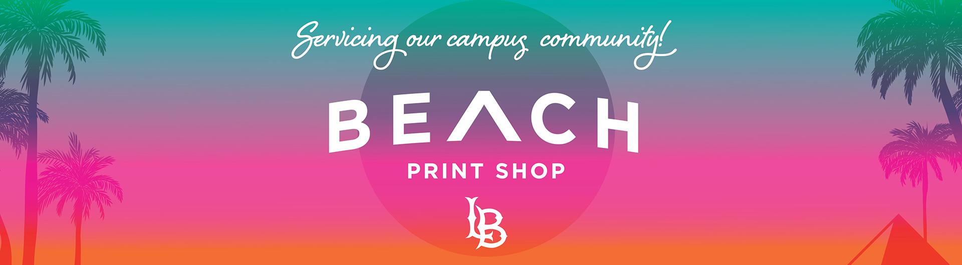 Beach Print Shop logo
