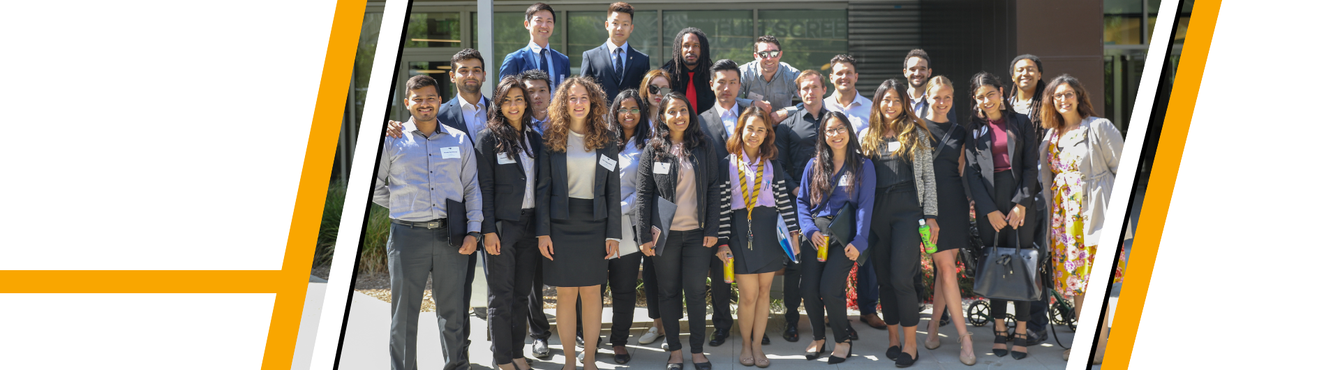 picture of students at site visit