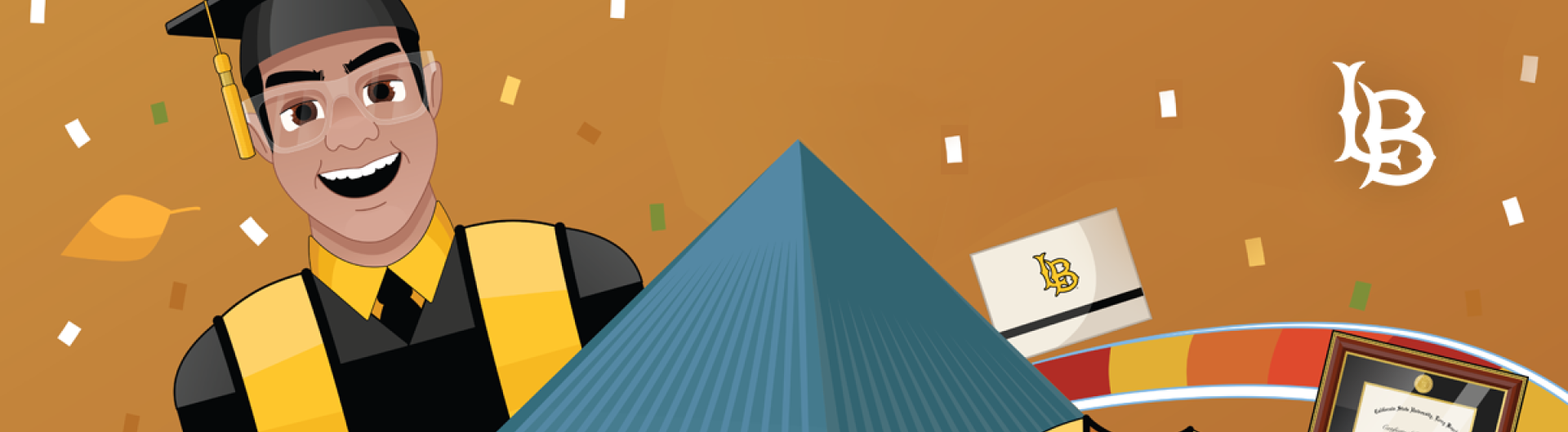 Grad fair header