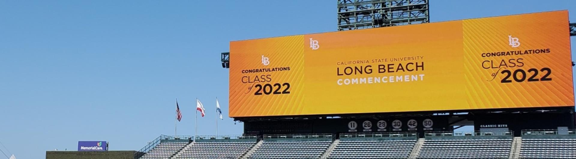 Angle Stadium 2022 commencement