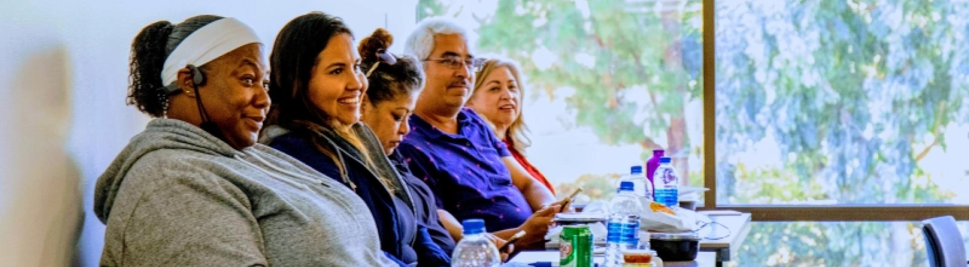 Parents at a Gear Up event